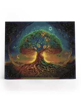 Diamond Painting Kosmische Wurzeln