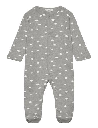 Printed Bodysuit Piyamas Pyjamas Sie Jumpsuit Grå Mango*Betinget Tilbud