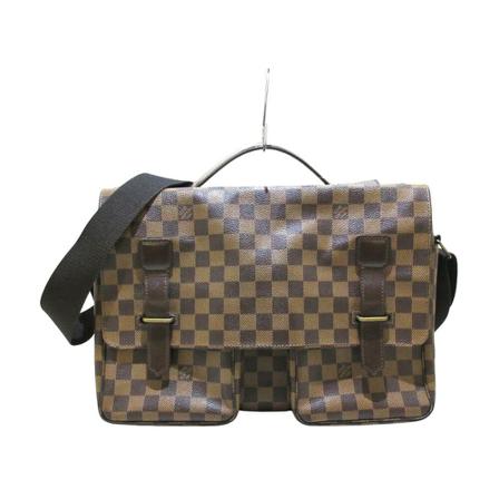 Louis Vuitton Vintage Pre-owned Shoulder Taske Brun, Herre Vintage Tasker, Størrelse: ONE Size
