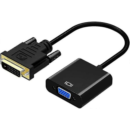 Dvi Till Vga Adapter, Gana 1080p Aktiv Dvi-d Till Vga Konverter 24+1, 60hz