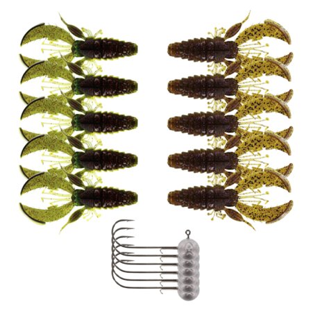 Westin Crecraw 8,5cm Jighead Combo