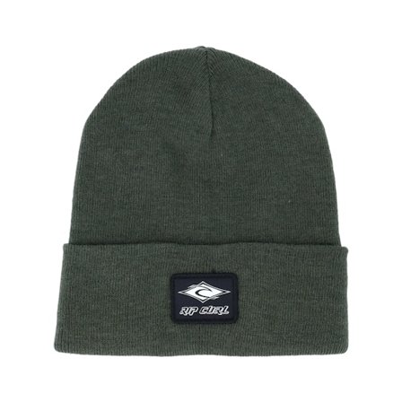 Rip Curl - Vert cuff Bonnet - Classic Surf Tall Beanie Olive Cuff @ Hatstore
