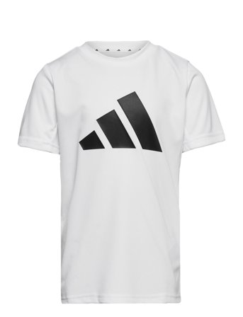 U Tr-Es Logo T Sport T-Kortærmet Skjorte White Adidas Sportswear
