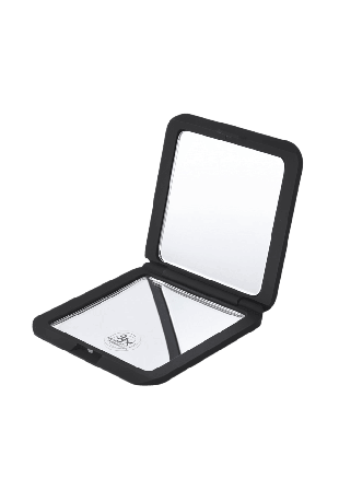 Skir Fickspegel Sminkverktyg & tillbehör Unisex Svart ONESIZE