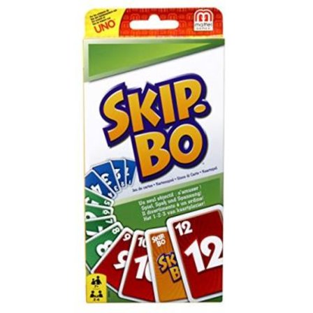 Mattel - kortspel - skip-bo