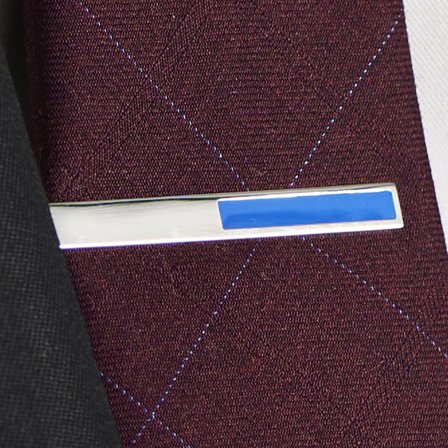 Balint Geo Remix Tie Bar for Men - Tie clips for skinny ties