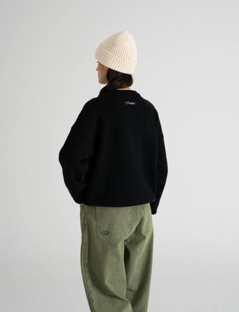 Prohibited Legacy Knit Sweater - Black - M