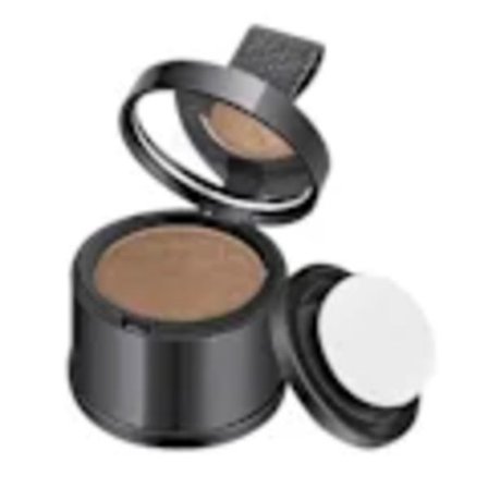 Hårlinjefyllande skuggpuder vattentätt panna concealer puder skallighet vit F1K6 mörkbrun 4.5g