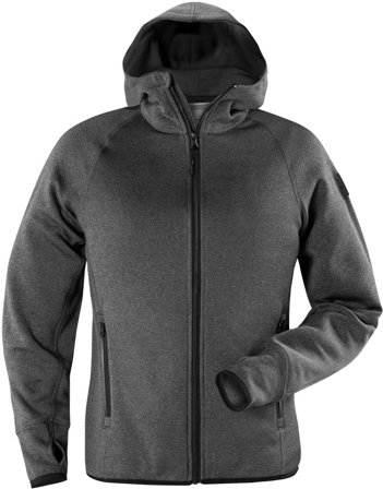 Fristads Outdoor Dam Calcium Polartec power stretch hoodie, Antracitgrå