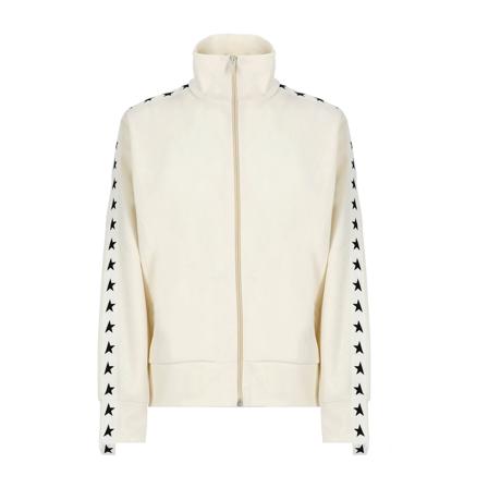 Golden Goose, Zip-throughs Biały, Kobieta, Rozmiar: S