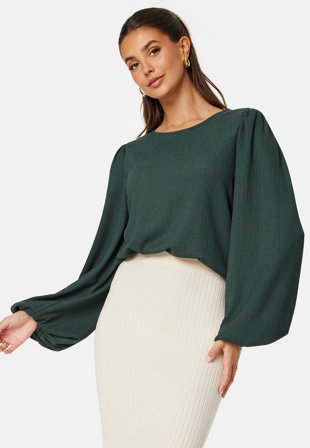BUBBLEROOM Puff Long Sleeve Blouse Klær