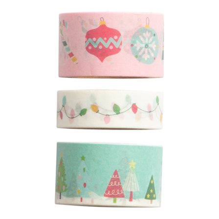 Tejp Med Julmotiv 3-pack
