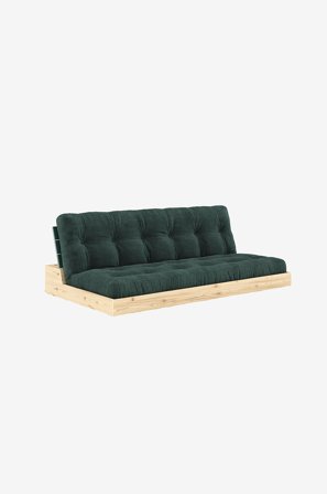 Karup Design - Base Sovesofa Tre-sæders - Grøn - Sovesofaer - Fra Homeroom