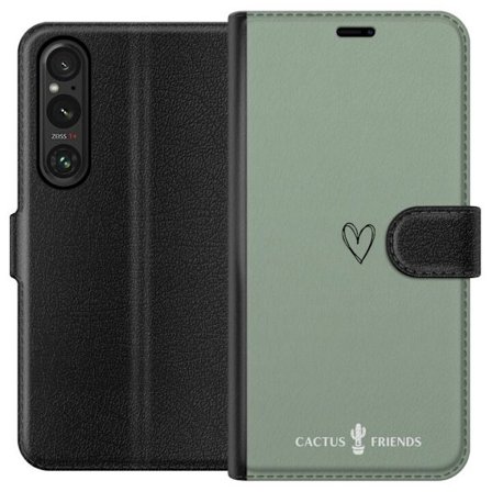Kompatibelt Lommeboketui til Sony Sony Xperia 1 V Cactus and Friends – SageLove