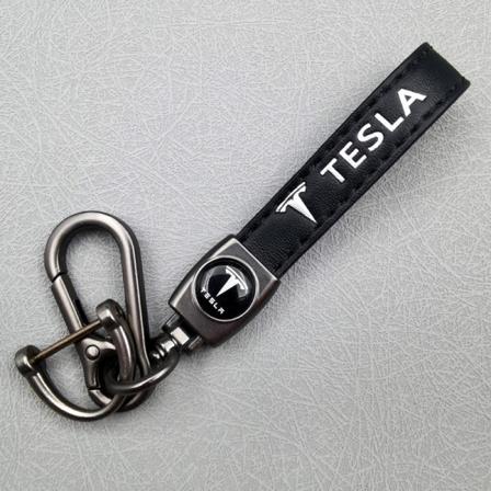 Mukautettu Metalliautologon Avaimenperä - Liike-elämän Nahkainen Avaimenperäriipus Miehille Acura Silver Hardware