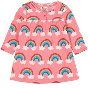 Hatley Joyful Rainbows Printed Baby Dress Pink Carnation 2 Years - Dresses - 2 years - Pink