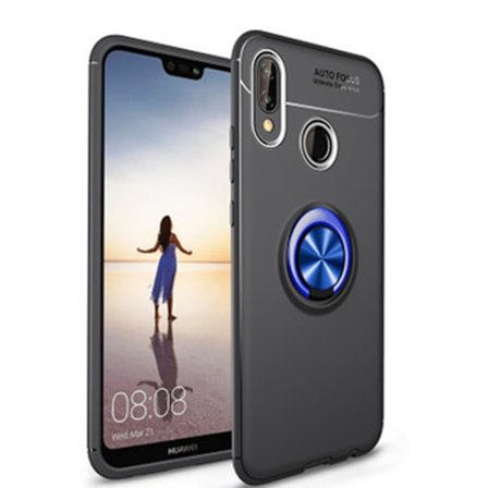 Auto Focus Skyddande Skal Ringhållare - Huawei P20 Lite