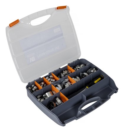 PELA 520235 Slangklämsats 8-56 mm, Skog, trädgård & rengöring