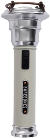 Barebones Vintage Flashlight Grey