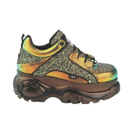 Buffalo sneakers , Geel , Dames , Maat: 38 EU