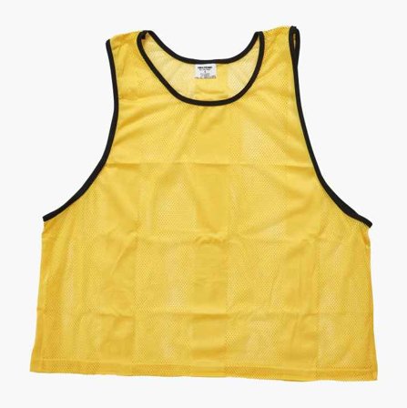 Biltema - Lagvest junior gul 4-pakning str. S