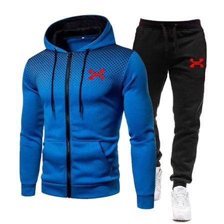 2023 Fashion Tracksuit til mænd Hoodie Fitness Gym Tøj Mænd Løb Sæt Sportswear Jogger Mænds Tracksuit Vinter Dragt Sport