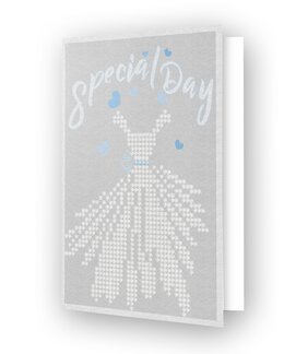 Dotz kort bryllup - Diamond Dotz