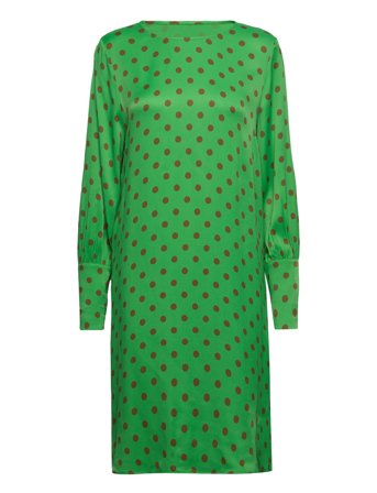 Coster Copenhagen | Dress With Gatherings In Dot Print | 38