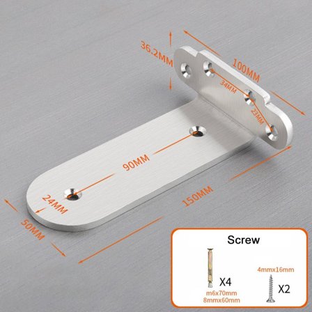 Høyre vinkelbrakett Skrivebordshylle STYLE 5 STYLE 5