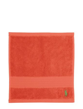Player Wash Towel Home Textiles Bathroom Textiles Towels & Bath Towels Face Towels Coral Ralph Lauren Home