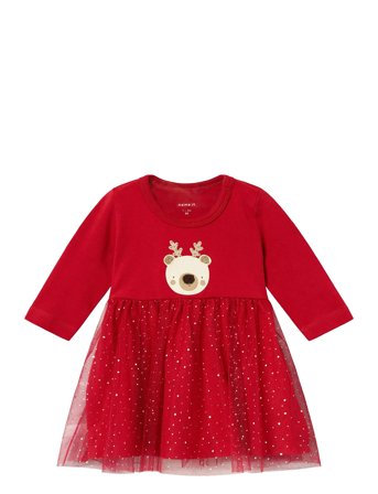 Nbfricho Ls Dress Red Name It