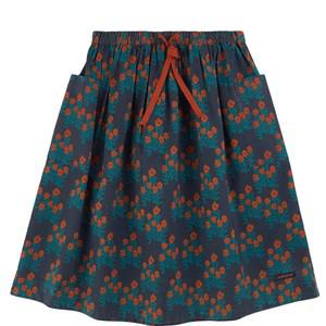 A Monday in Copenhagen Navy Eliza Floral Maxi Skirt 10 Years - Skirts - 10 years - Navy - Mädchen