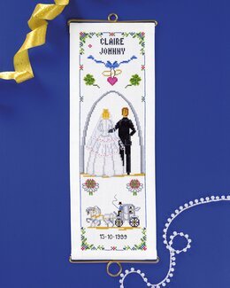 Broderipakke Veggteppe Bryllup - Permin