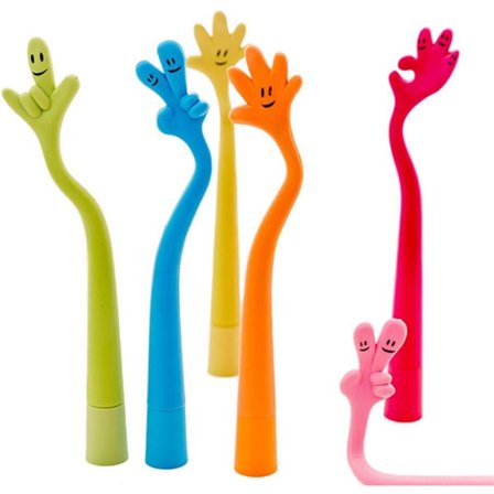 Bøjbar Kuglepen Bøjende Håndbevægelse Kuglepen Fr,ZQKLA