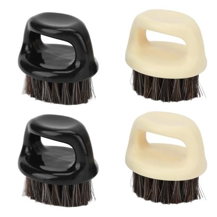 4 stk. Knuckle Børste Skæg til Mænd Styling Overlægsskæg Knuckle Børste Bløde Børster Feje Skæg Mand