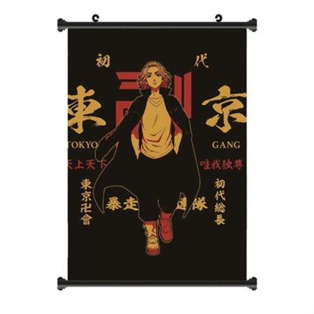 Tokyo Revengers Mikey vattentät canvas poster 60x90 cm