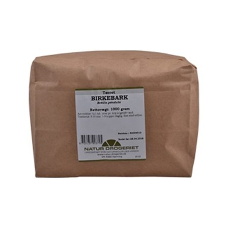Natur Drogeriet Birkebark 1000 g, Helse & Madvarer, Krydderier, Øvrigt