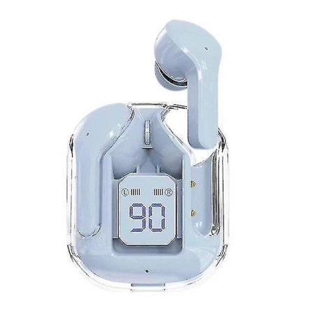 Cy-t2 Trådløse Bluetooth Headset Transparent Enc Høretelefoner Led Power Digital Display Stereo Lyd Øretelefoner Til Sport Arbejde (dp)