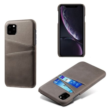 Dual Card iPhone 11 Pro Max kuoret - Harmaa