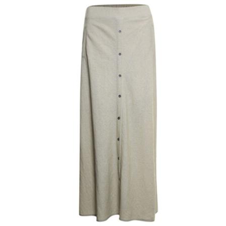Poools Year , Beige , Dames , Maat: 2XL Midirokken