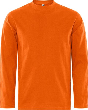 Fristads Herr Acode heavy långärmad T-shirt 1914 HSJ, Orange