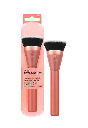 Real Techniques Snatch + Sculpt Contour Brush Penslar & svampar Unisex 65G