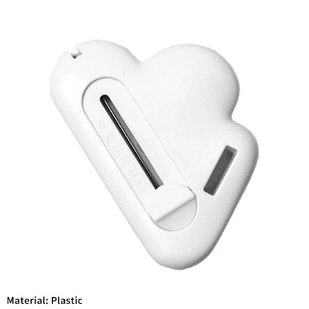 2-i-1 Justerbar Sömnadsguide med Inbyggd Sprättare Multifunktionellt Syverktyg