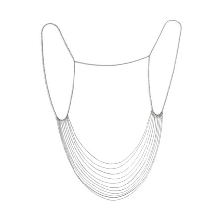 Underkläder Chain Chest BH Chain SILVER