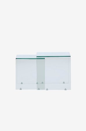 Venture Home - Telemark Sidobord - Transparent - Avlastningsbord & sidobord - Från Homeroom