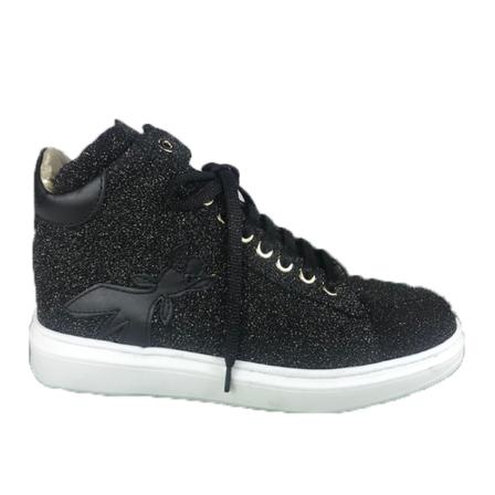 Patrizia Pepe Boot Ppj520 Sort, Dame Sneakers, Størrelse: 36 EU