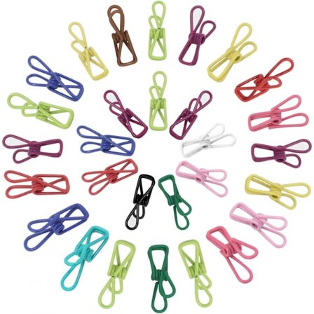 50 klesklyper i metall