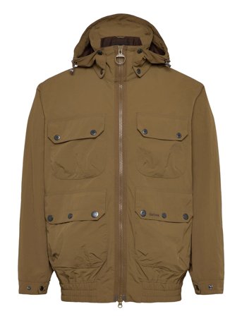 Barbour Barbour Re-Eng Hooded Shp Flight Bedale Jacket - Khaki green - XL