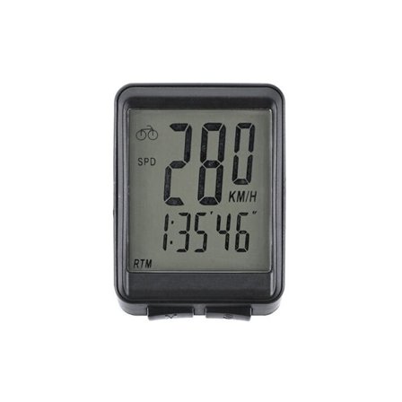 Trådløs sykkelcomputer med måling av hastighet, distanse og tid