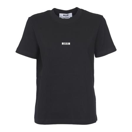 Msgm, T-shirt Zwart, Dames, Maat:S